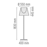 Lampadar Ktribe F3 F6301046 Lucente - Home & Lighting