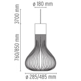 Lustra Chasen F1636030 Lucente - Home & Lighting