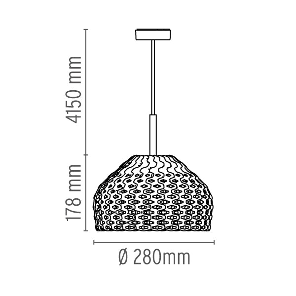 Lustra Tatou T1 F7763009 Lucente - Home & Lighting