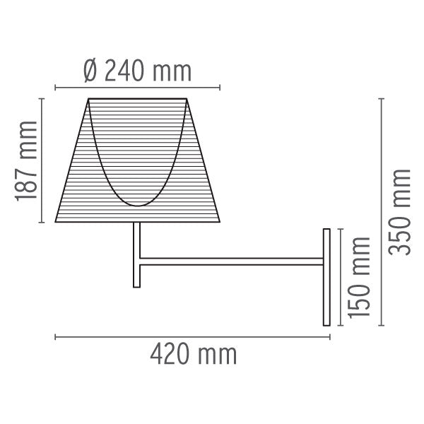 Aplica Ktribe W F6307004 Lucente - Home & Lighting