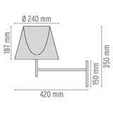 Aplica Ktribe W F6307004 Lucente - Home & Lighting