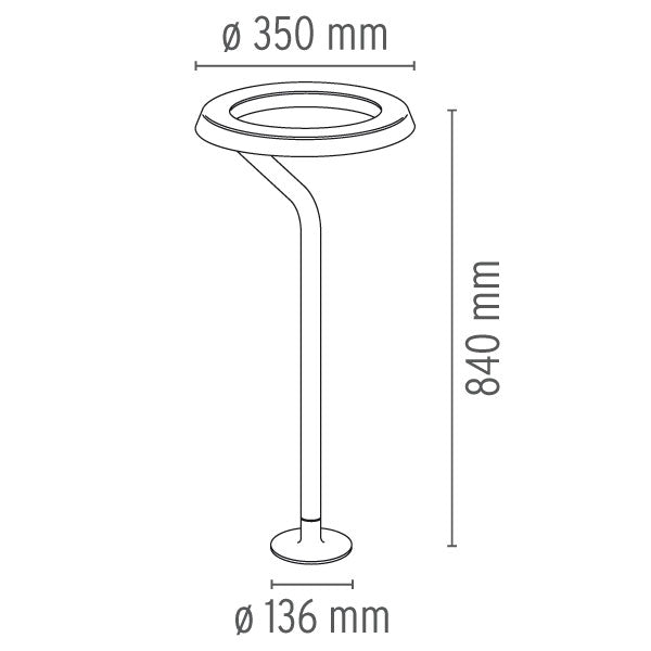 Stalp Belvedere Round 2 F0946026 Lucente - Home & Lighting