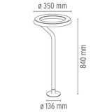 Stalp Belvedere Round 2 F0946026 Lucente - Home & Lighting