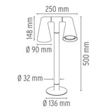 Stalp Belvedere Spot Double F2 (Remote Housing) F0936026 Lucente - Home & Lighting