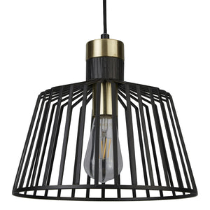 Lustra Bird Cage 9411Bk Lucente - Home & Lighting