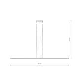 Lustra BAR LED L 10365