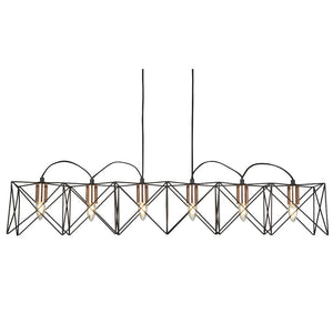 Lustra Anthea 8416-6Bk Lucente - Home & Lighting