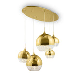 Lustra FERMI P140-PL-170-5-G Lucente - Home & Lighting