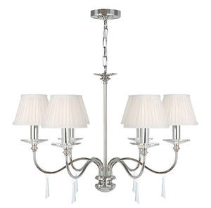 Candelabru FINSBURY PARK FP6 POL NICKEL Lucente - Home & Lighting