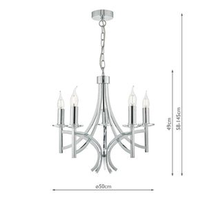 Candelabru LYON LYO0550 Lucente - Home & Lighting