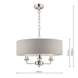 Candelabru SORRENTO LA3718272-Q Lucente - Home & Lighting