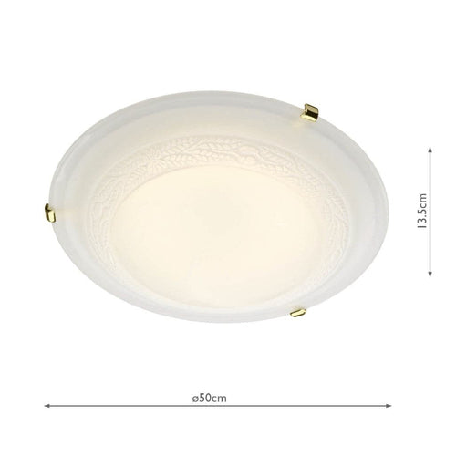 Plafoniera DAMASK DAM482 Lucente - Home & Lighting