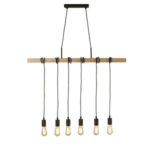 Lustra WOODY 95041-6BR Lucente - Home & Lighting