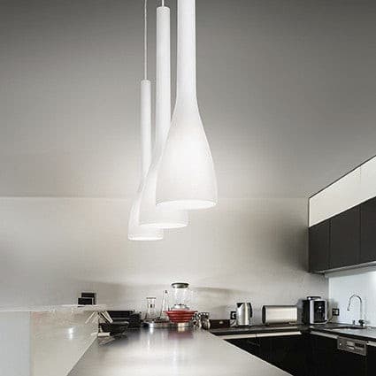 Lustra Flut Sp1 Big Bianco 035666 Lucente - Home & Lighting