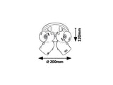 Plafoniera MINUET 7014 Lucente - Home & Lighting