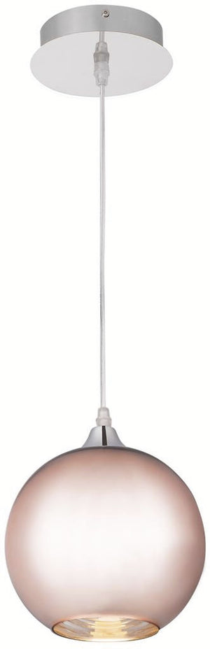 Lustra Bolla Mirror Copper Lv 53220/Cop Lucente - Home & Lighting