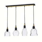 Lustra Gretel Sb4 Nero 122557 Lucente - Home & Lighting