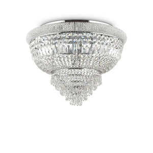 Plafoniera Dubai Pl24 Cromo 243566 Lucente - Home & Lighting
