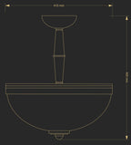 Plafoniera Sorrento Sor-Pl-3(P) Lucente - Home & Lighting