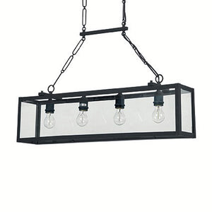 Lustra Igor Sp4 Nero 092942 Lucente - Home & Lighting