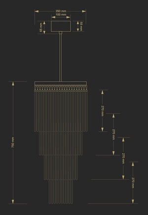 Candelabru Filago Fil-Zw-10(P)350/270 Lucente - Home & Lighting