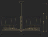Candelabru Natalia Nat-Zw-6(N/A) Lucente - Home & Lighting