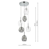 Lustra QUINN QUI6410 Lucente - Home & Lighting