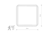 Plafoniera TAHOE II SENSOR 10040