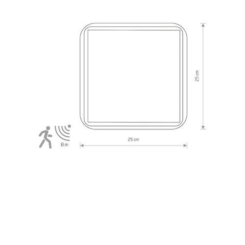 Plafoniera TAHOE II SENSOR 10040