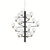 Lustra Copernico Sp20 Nero 197333 Lucente - Home & Lighting