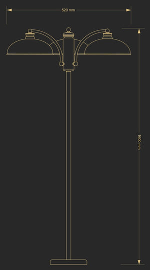 Lampadar N N-Ls-3(Z) Lucente - Home & Lighting