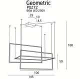 Lustra Geometric P0272 Lucente - Home & Lighting