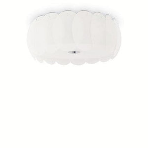 Plafoniera Ovalino Pl5 Bianco 093963 Lucente - Home & Lighting