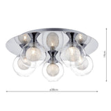Plafoniera ZEKE ZEK5450 Lucente - Home & Lighting