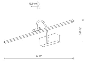 Aplica Tablou GIOTTO LED M 8170 Lucente - Home & Lighting