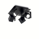 Lustra Mouse Pl4 Nero 156712 Lucente - Home & Lighting