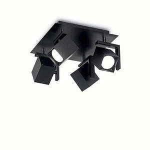Lustra Mouse Pl4 Nero 156712 Lucente - Home & Lighting