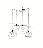Lustra I-Brooklyn-S4 Lucente - Home & Lighting