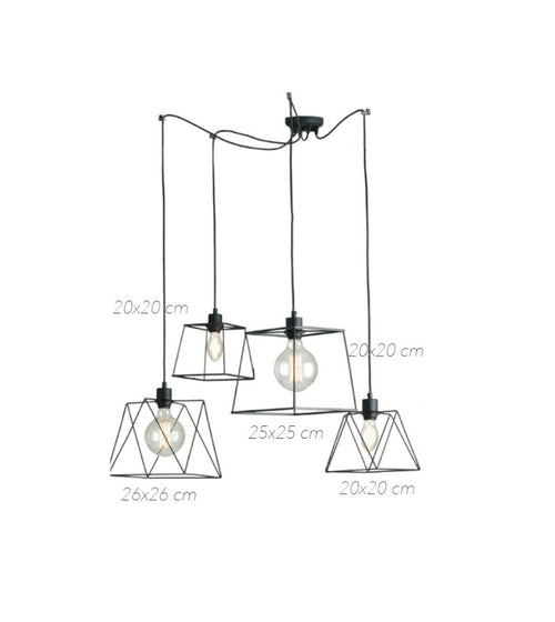 Lustra I-Brooklyn-S4 Lucente - Home & Lighting
