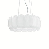 Lustra Ovalino Sp8 Bianco 090481 Lucente - Home & Lighting
