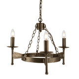 Candelabru CROMWELL CW3 OLD BRZ Lucente - Home & Lighting