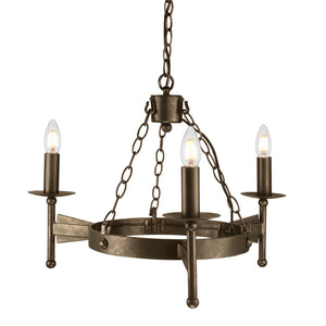 Candelabru CROMWELL CW3 OLD BRZ Lucente - Home & Lighting