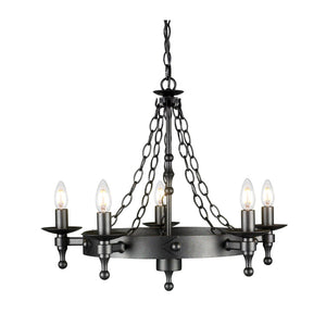 Candelabru WARWICK WR5 GRAPHITE Lucente - Home & Lighting