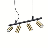 Lustra Dynamite Sp4 Ottone Satinato 244624 Lucente - Home & Lighting