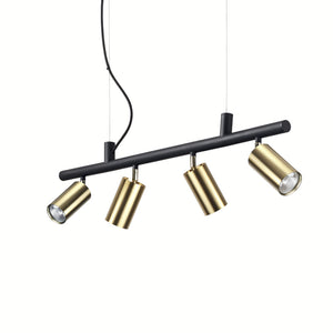 Lustra Dynamite Sp4 Ottone Satinato 244624 Lucente - Home & Lighting