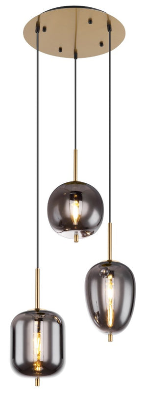 Lustra BLACKY I 15345-3MM