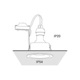 Spot Incastrat CHARLIE 8367 Lucente - Home & Lighting