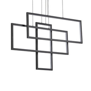 Lustra FRAME SP NERO 269382 Lucente - Home & Lighting
