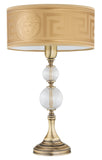 Veioza Zaffiro Zaf-Lg-1(P/A) / Abajur Versace Lucente - Home & Lighting