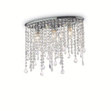 Lustra Rain Clear Pl3 Cromo 008370 Lucente - Home & Lighting